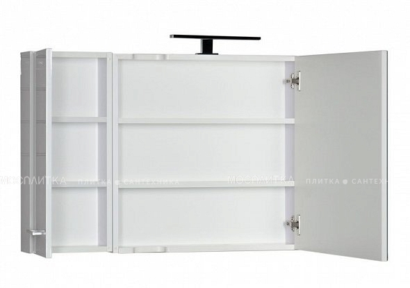 Зеркальный шкаф Aquanet Данте 60 L 00212378, белый - изображение 3