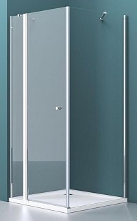 Душевая дверь BelBagno Etna 90х195 см ETNA-60/30-C-Cr профиль хром, стекло прозрачное1