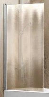 Шторка для ванны Vincea VSB 80x140 см, VSB-11800CH, профиль хром, стекло рифленое