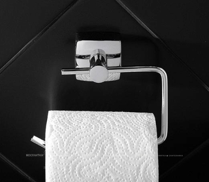 Держатель туалетной бумаги Fixsen Kvadro FX-61310A, хром - 2 изображение