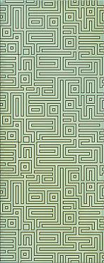 Декор Nuvola Verde Labirint 20,1х50,5