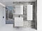 Зеркальный шкаф Style Line Стокгольм 60 см ЛС-00002318 белый рифленый софт - изображение 4
