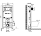 Комплект подвесной унитаз Jacob Delafon Brive E21733RU-00 с сиденьем микролифт + система инсталляции с кнопкой смыва хром - изображение 4