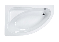 Акриловая ванна Roca Welna 160x100 асимметричная левая белая 2486420001
