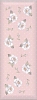 Плитка Веджвуд Цветы розовый грань 15х40