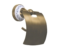 Держатель туалетной бумаги Bemeta Kera 144712017 13.6 x 9.5 x 15.6 см с крышкой, бронза