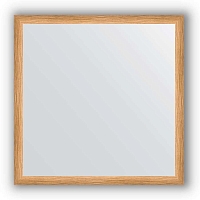 Зеркало в багетной раме Evoform Definite BY 0663 70 x 70 см, клен