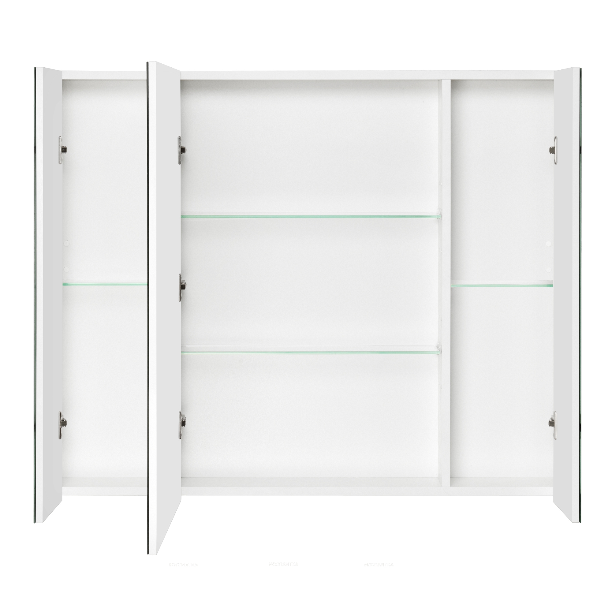 Зеркальный шкаф 100 см Aquaton Беверли 1A237202BV010 белый - изображение 4