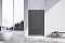 Душевая дверь Vincea Slim-N 130x195 см, VDS-4SN130CGB, профиль черный, стекло тонированное - 2 изображение