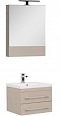 Комплект мебели для ванной Aquanet Нота 58 св.дуб зеркало камерино