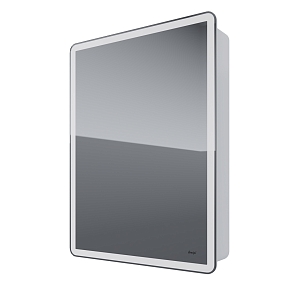Зеркальный шкаф Dreja Point 60 см 99.9032 с подсветкой, белый