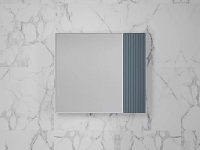 Зеркальный шкаф Style Line Стокгольм 80 см ЛС-00002325 графит софт