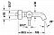 Смеситель Duravit C.1 C15230000010 для ванны - изображение 3