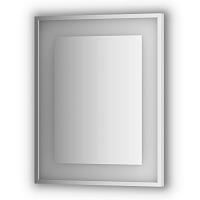 Зеркало в багетной раме и LED-светильником Evoform Ledside BY 2201 60х75 см