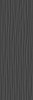 Плитка Eclettica Anthracite Struttura Wave 3D 40x120 