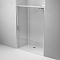 Душевая дверь Am.Pm Gem W90G-140-1-195MT 140 см,стекло прозрачное, профиль матовый хром - 5 изображение