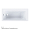 Акриловая ванна 150х70 см Am.Pm Gem W90A-150-070W-A1 белая - изображение 11