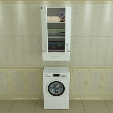 Шкаф над стиральной машиной СаНта Дублин 48/90 423002 - 2 изображение
