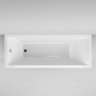 Акриловая ванна 180х70 см Am.Pm Gem W93A-180-070W-A белая - 3 изображение