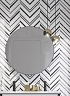 Керамическая плитка Meissen Плитка Gatsby черно-белый 25х75 - изображение 2