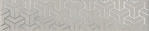 Керамическая плитка Kerama Marazzi Бордюр Ломбардиа серый 5,4х25
