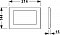 Клавиша смыва для унитаза TECE Planus для одинарной системы смыва, сатин - изображение 2
