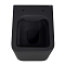 Унитаз подвесной безободковый Abber Rechteck AC1201MB с крышкой-сиденьем микролифт, матовый черный - изображение 6