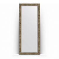Зеркало в багетной раме Evoform Exclusive Floor BY 6115 80 x 200 см, виньетка античная латунь