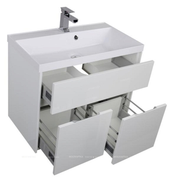 Комплект мебели для ванной Aquanet Латина 80 - 10 изображение