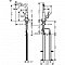 Смеситель Hansgrohe Metris M71 73812000 для кухонной мойки, хром - 2 изображение
