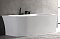 Акриловая ванна Abber 170х78 см AB9335-1.7 R, белый - 3 изображение