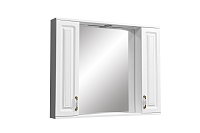 Зеркальный шкаф Stella Polar Кармела 100/C SP-00000187 100 см, ольха белая