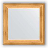Зеркало в багетной раме Evoform Definite BY 3251 82 x 82 см, травленое золото