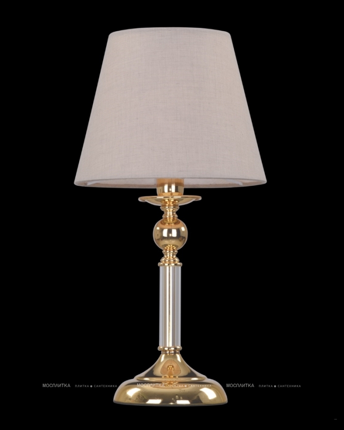 Настольная лампа Crystal Lux CAMILA LG1 GOLD - 2 изображение
