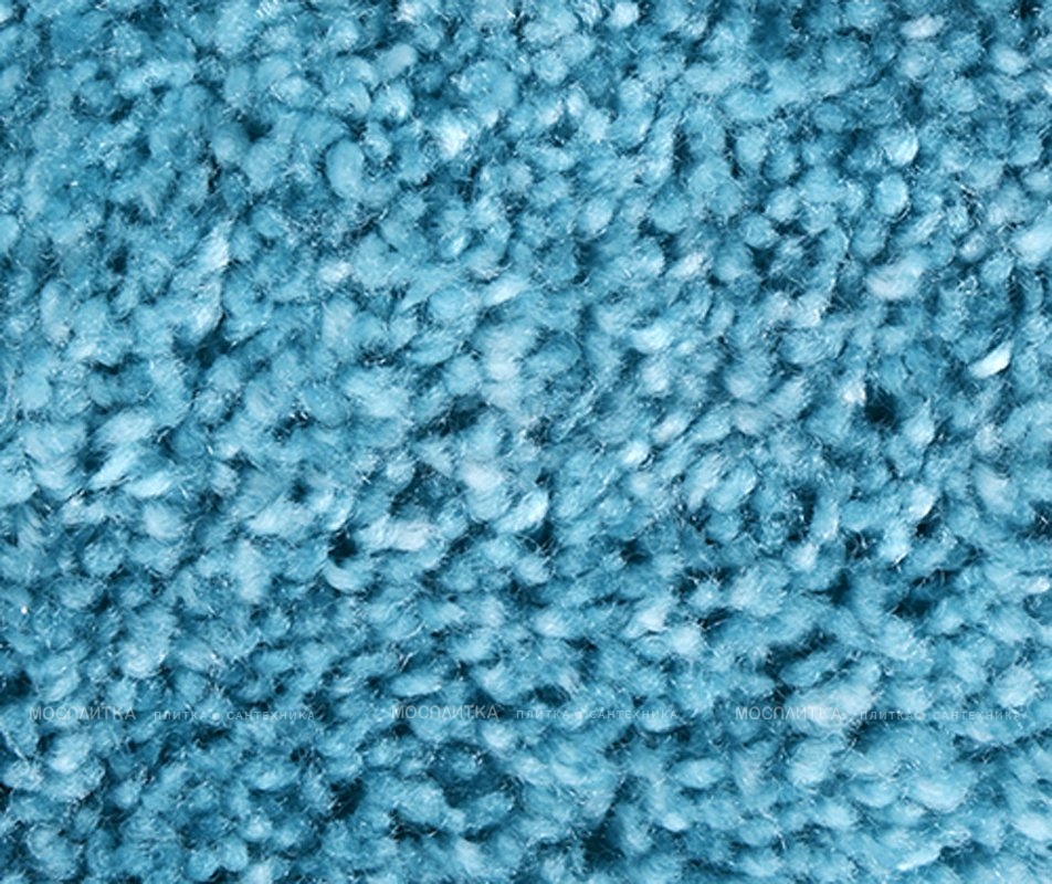 Коврик WasserKraft Wern BM-2594 Turquoise напольный, цвет - бирюзовый, 55 х 57 см - изображение 2