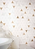 Мозаика Marazzi Italy Allmarble Wall Golden White Sat.Mosaico Tria 40х43 - изображение 2