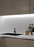 Керамическая плитка Creto Декор Brilliant White W M/STR 30x90 R Glossy 1 - изображение 2