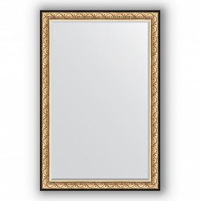 Зеркало в багетной раме Evoform Exclusive BY 1321 120 x 180 см, баРокко золото