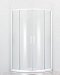 Душевой уголок Cezares Relax RELAX-R-2-90-C/P-Bi 90x90 см стекло прозрачное рифлёное профиль белый 