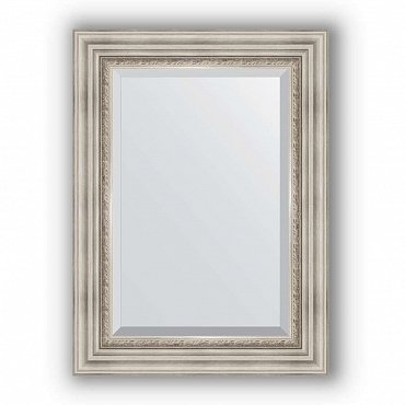 Зеркало в багетной раме Evoform Exclusive BY 1227 56 x 76 см, римское серебро