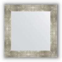 Зеркало в багетной раме Evoform Definite BY 3154 70 x 70 см, алюминий