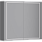 Зеркальный шкаф Aqwella Simplex 80 см SLX0408 с подсветкой