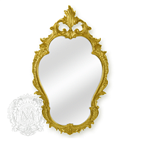 Зеркало фигурное Migliore Complementi ML.COM-70.725, h98*L58*P4 см, золото