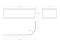 Фронтальная панель 180 см Cezares METAURO CORNER-180-SCR-R-W37 белая - 2 изображение
