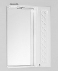 Зеркальный шкаф Style Line Канна 60/С Люкс, белый