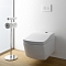 Стойка для пульта управления Toto с 2 держателями для туалетной бумаги, 260x260x845мм, напольная, хром - изображение 2