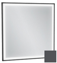 Зеркало Jacob Delafon Allure 60 см EB1433-S17 серый антрацит сатин, с подсветкой