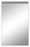 Зеркальный шкаф De Aqua Алюминиум 50 серебро - 2 изображение