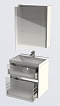 Комплект мебели для ванной Aquanet Латина 60 2 ящика белый - изображение 7