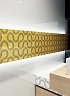 Керамическая плитка Meissen Плитка Spin Yellow-Black Geo 25х75 - изображение 2